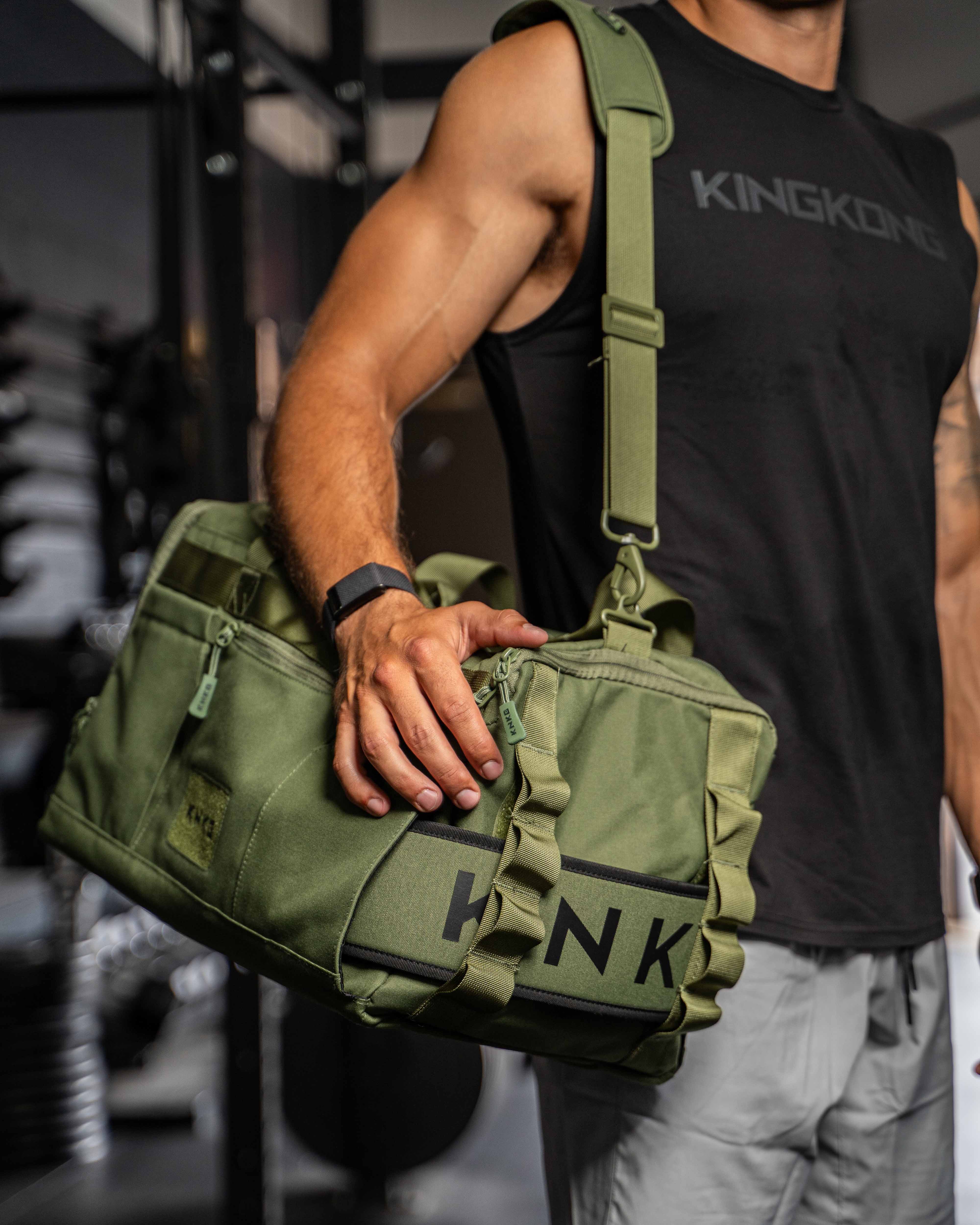 KNKG Core Duffel Green