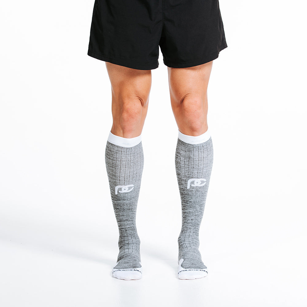 Pro Compression Marathon Socks, Heather Slate