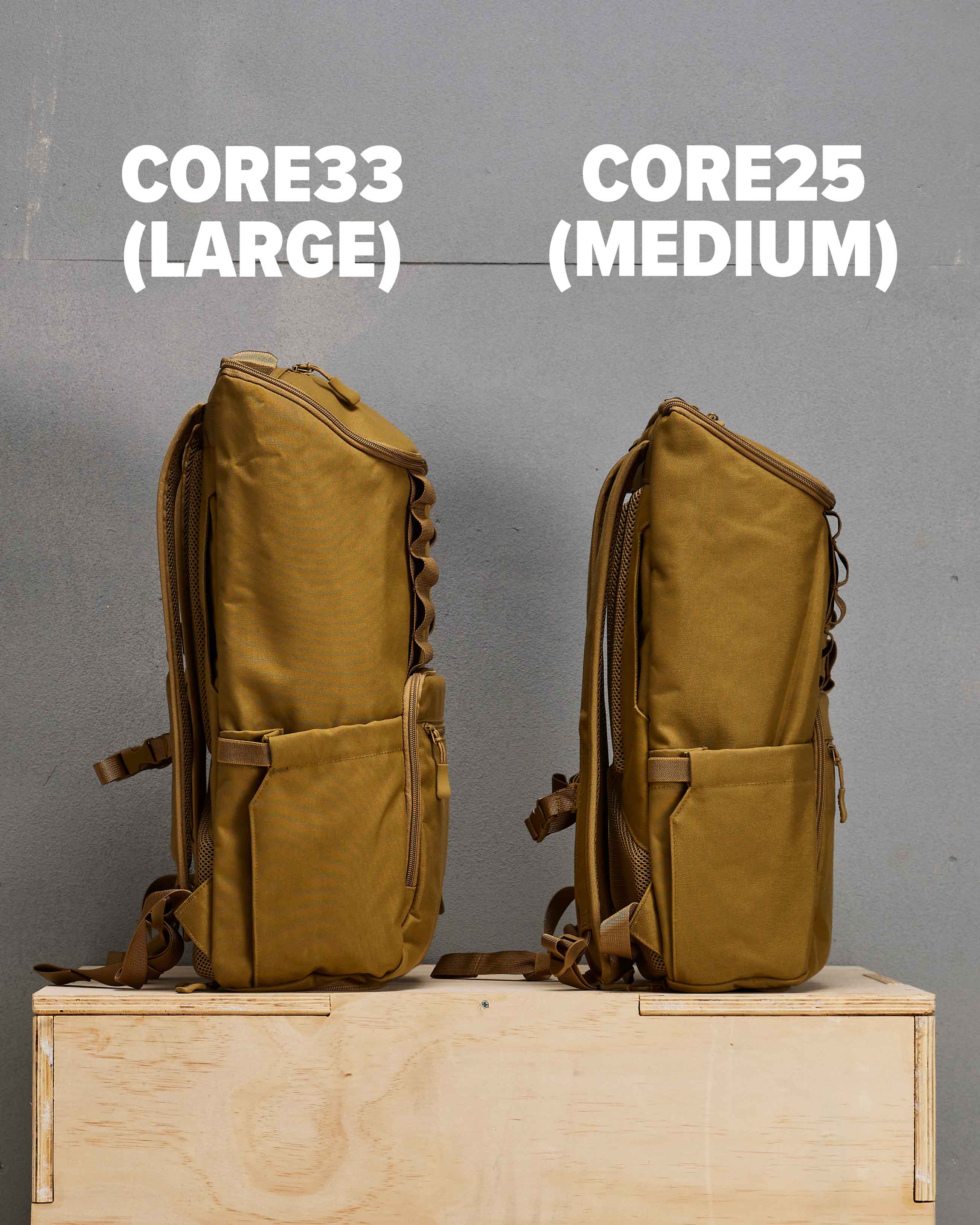 KNKG Core Backpack Desert