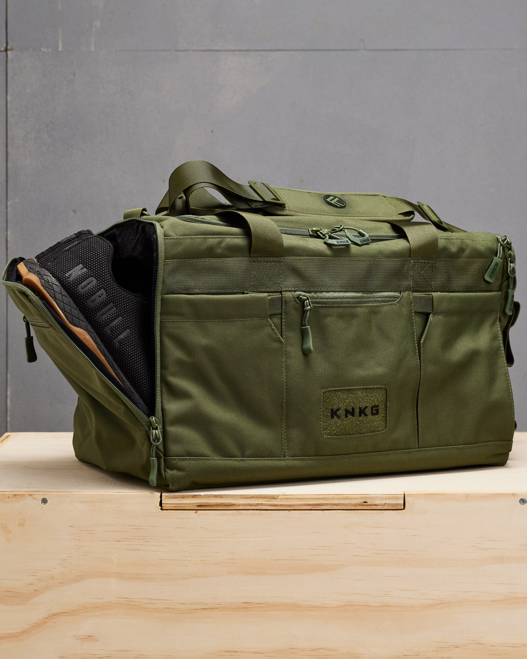 KNKG Core Duffel Green