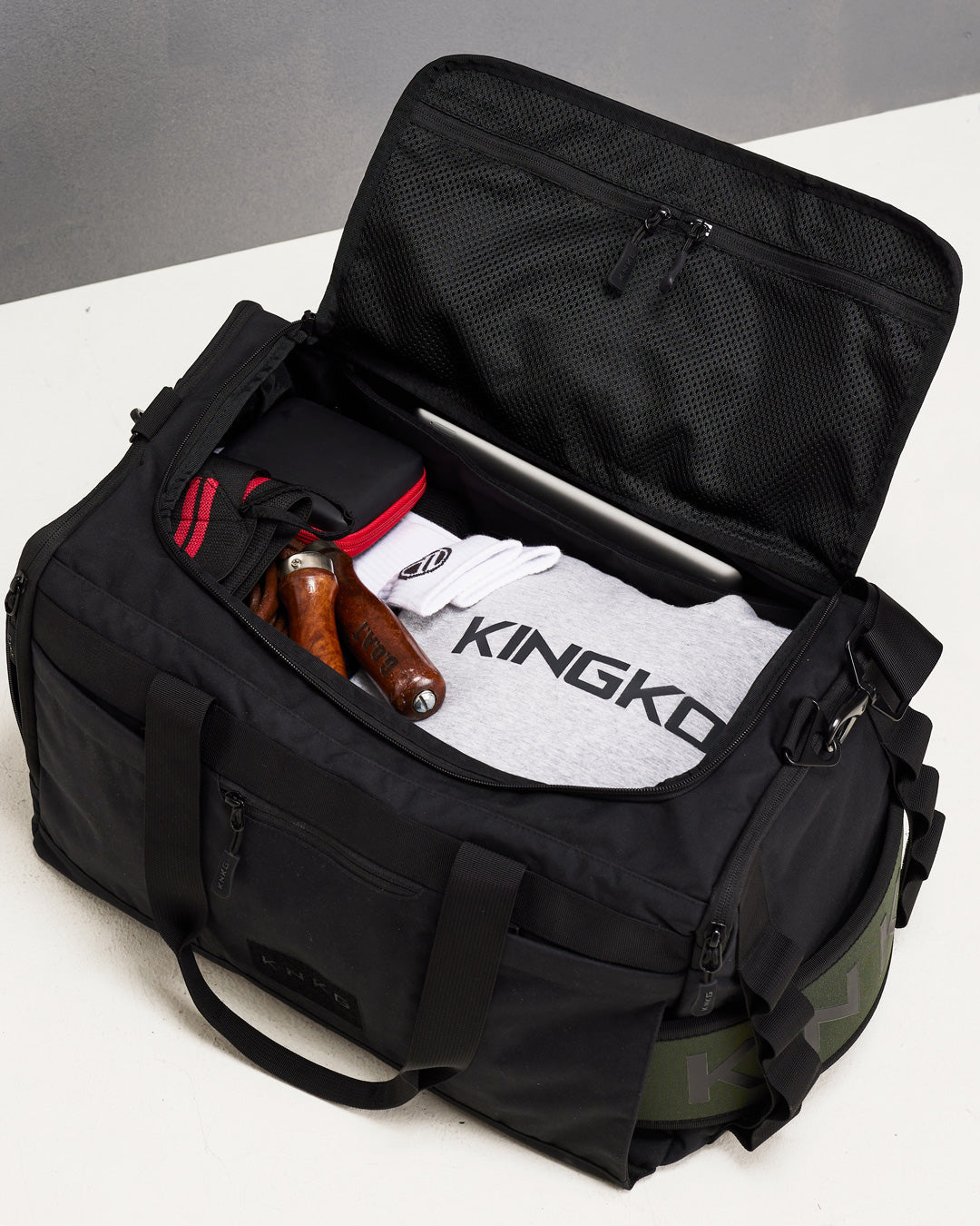 KNKG Core Duffel Black