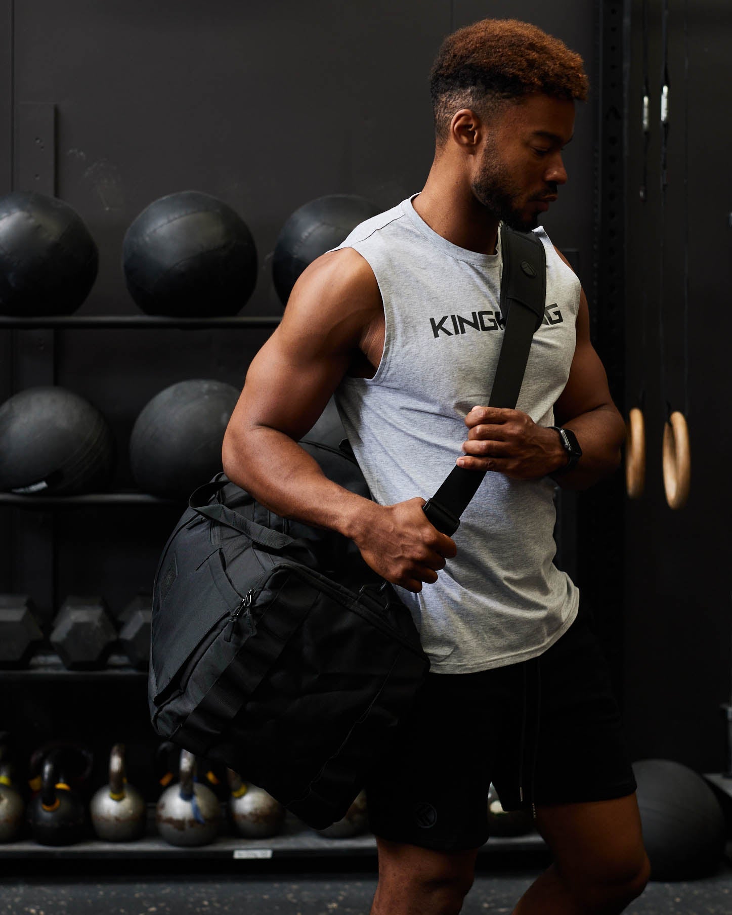 KNKG Core Duffel Black