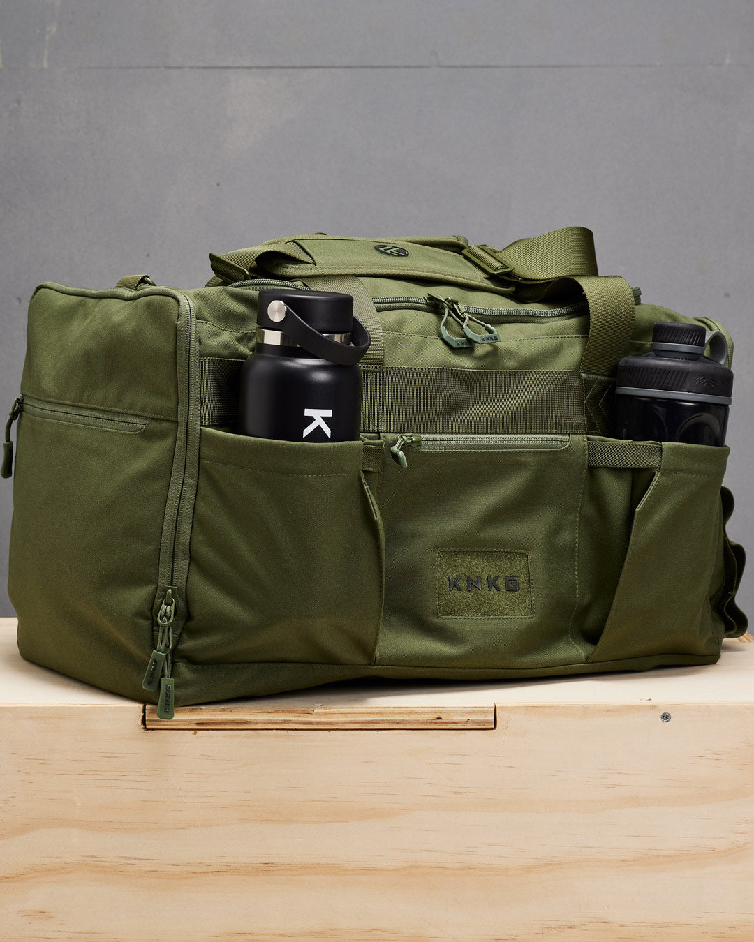 KNKG Core Duffel Green