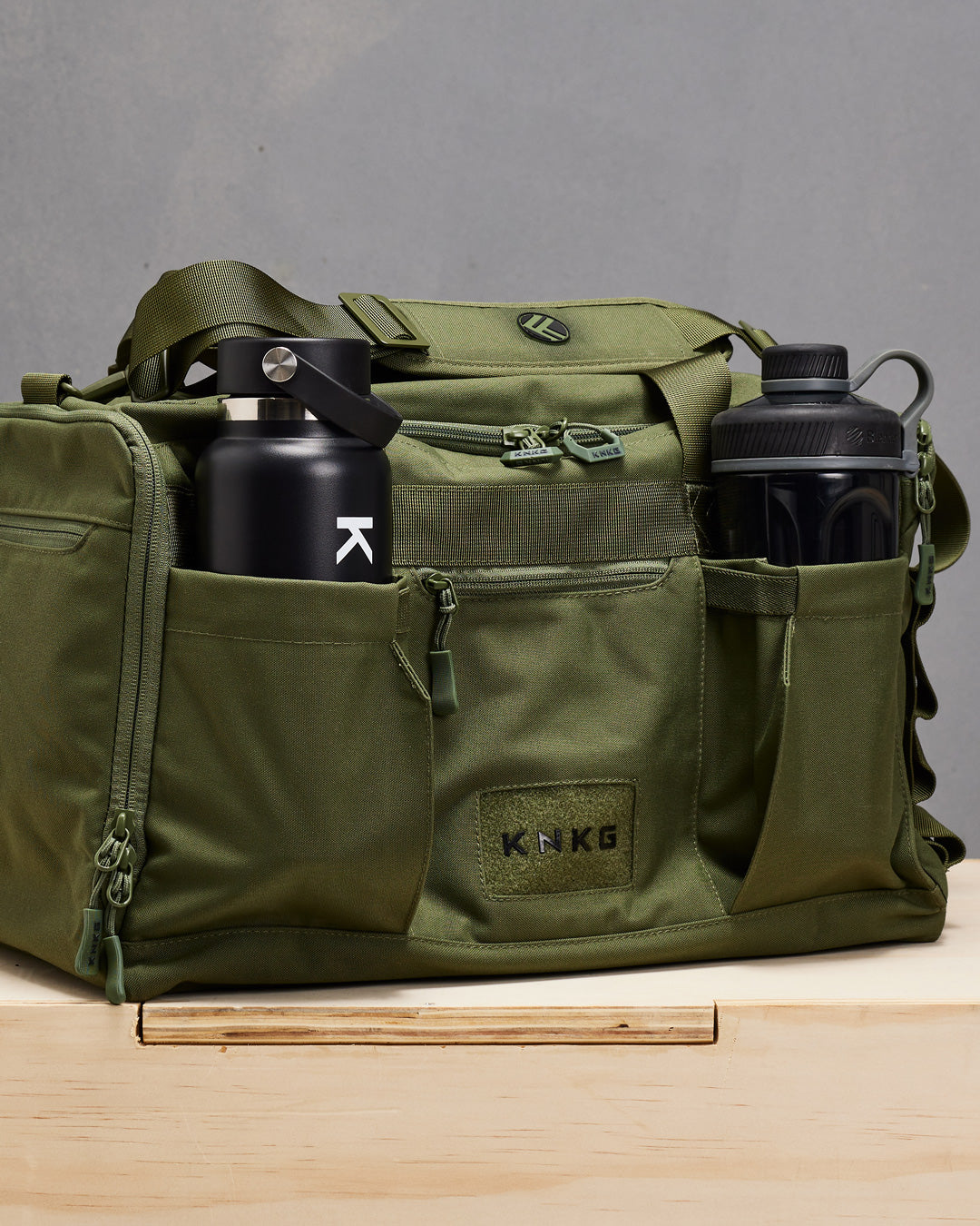 KNKG Core Duffel Green