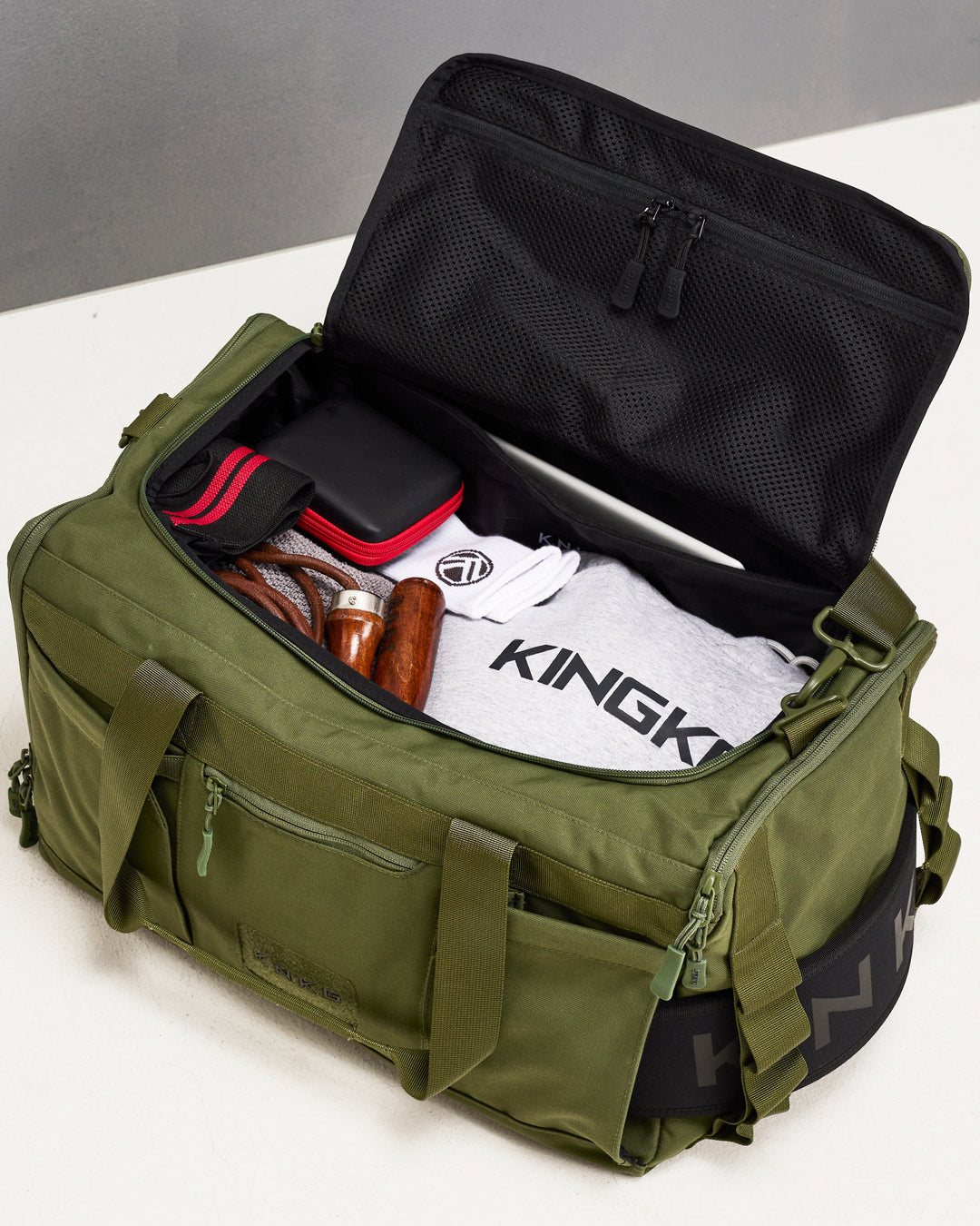 KNKG Core Duffel Green