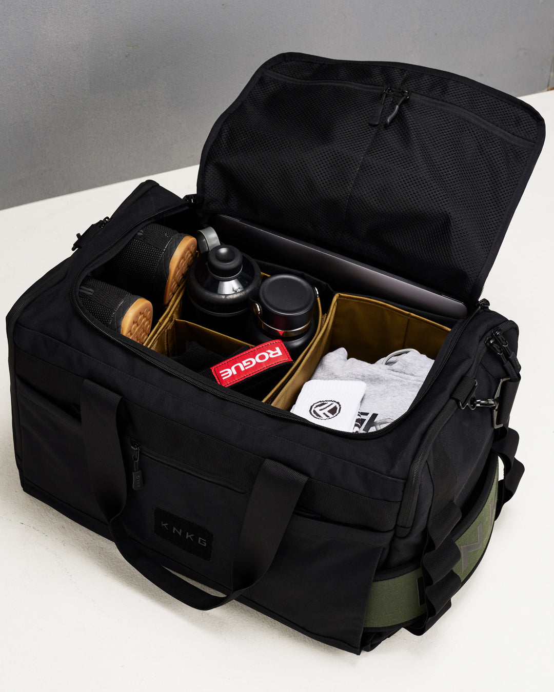 KNKG Core Duffel Black