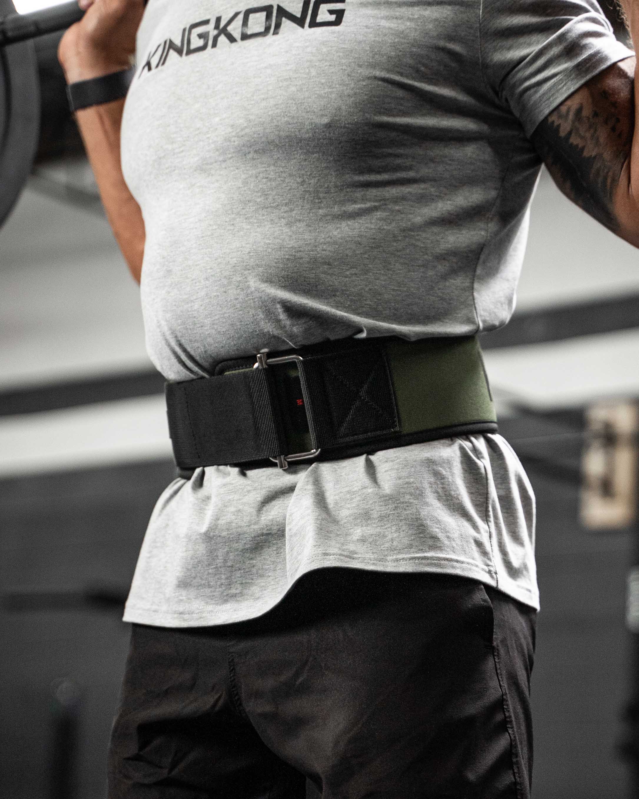 KNKG Lifting Belt Green