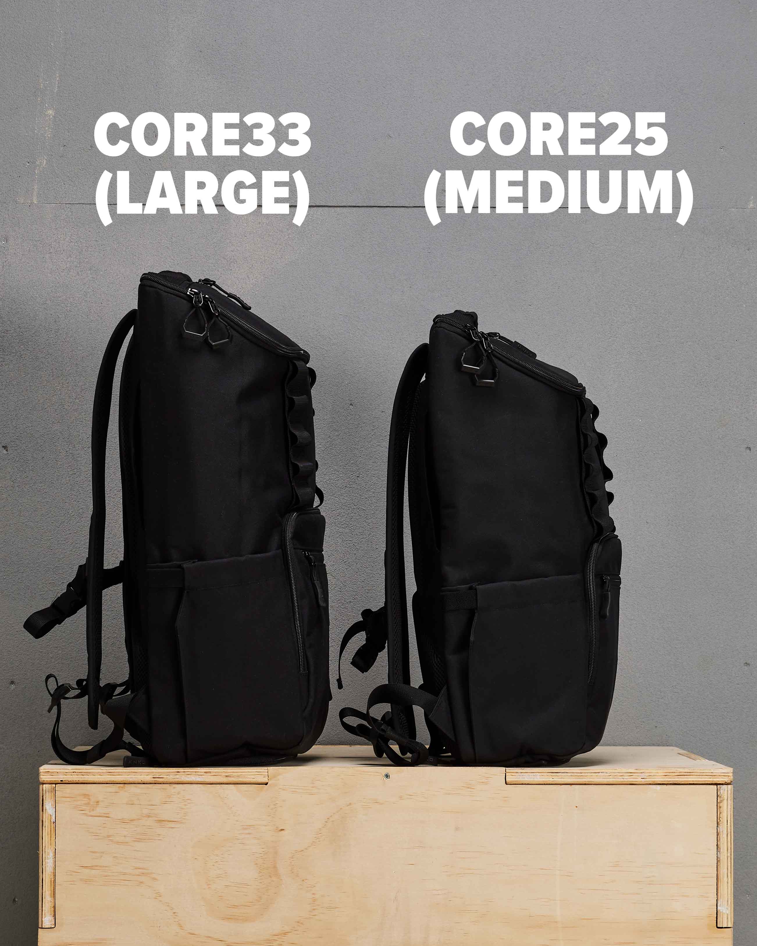 KNKG Core Backpack Black