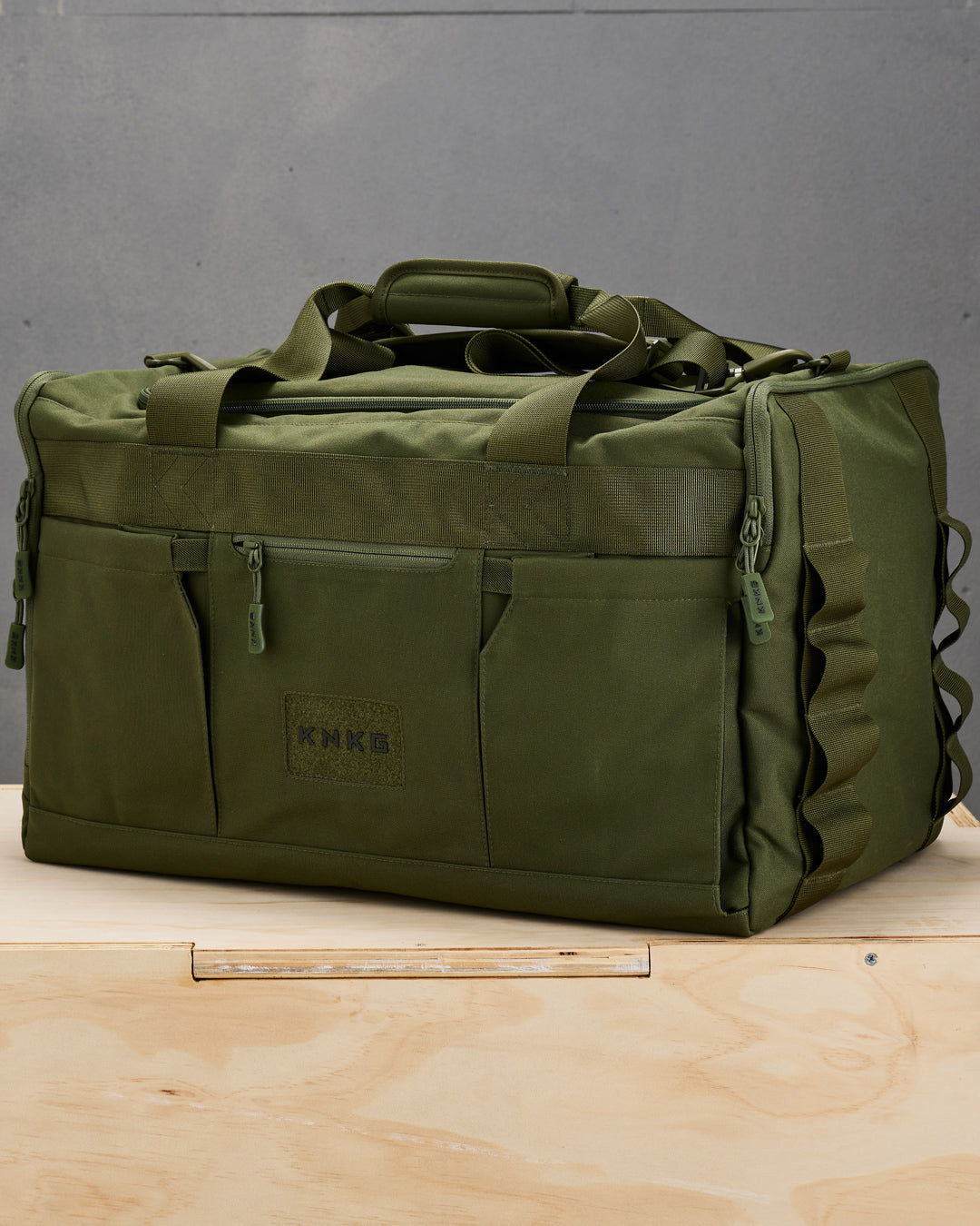 KNKG Core Duffel Green