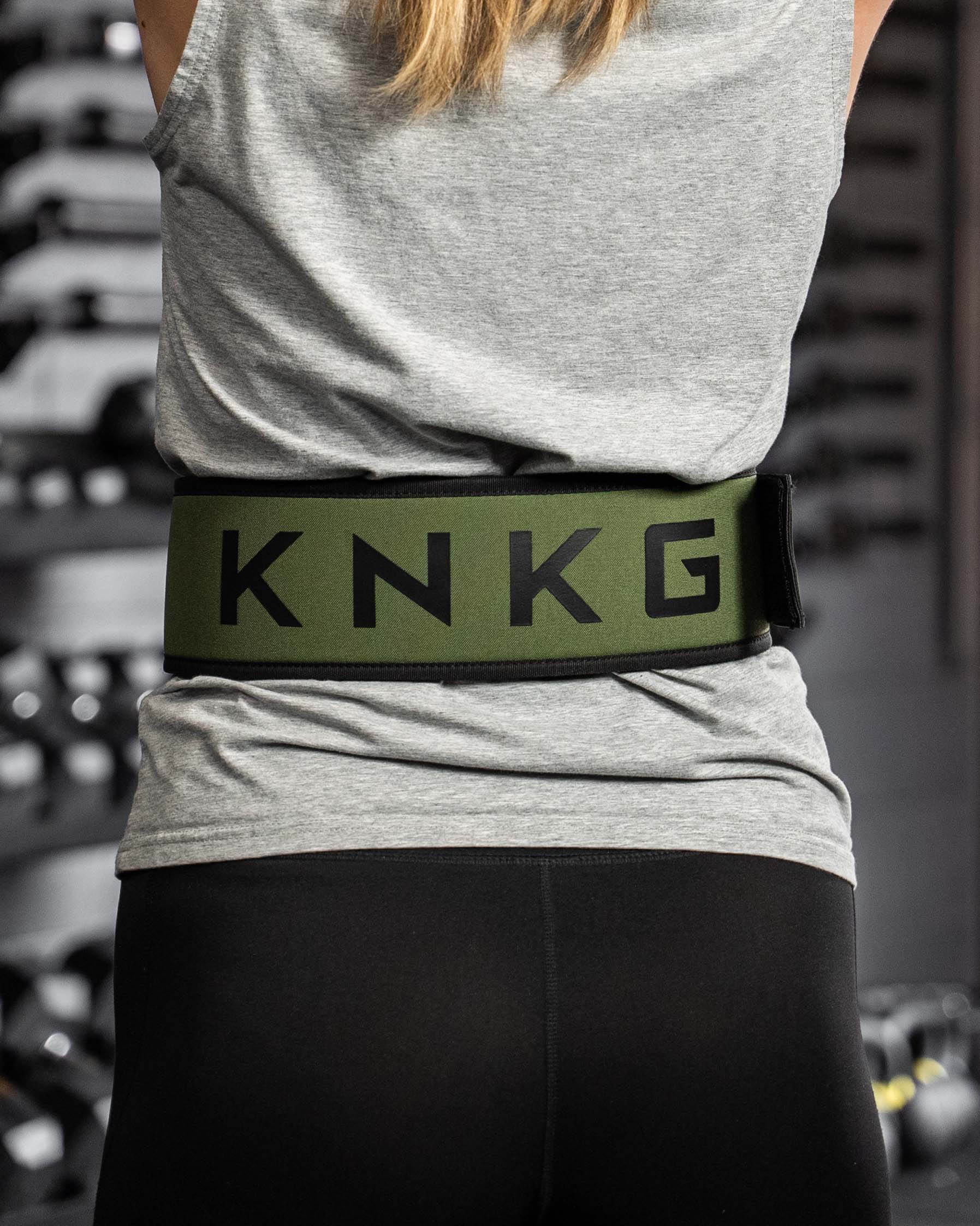 KNKG Lifting Belt Black