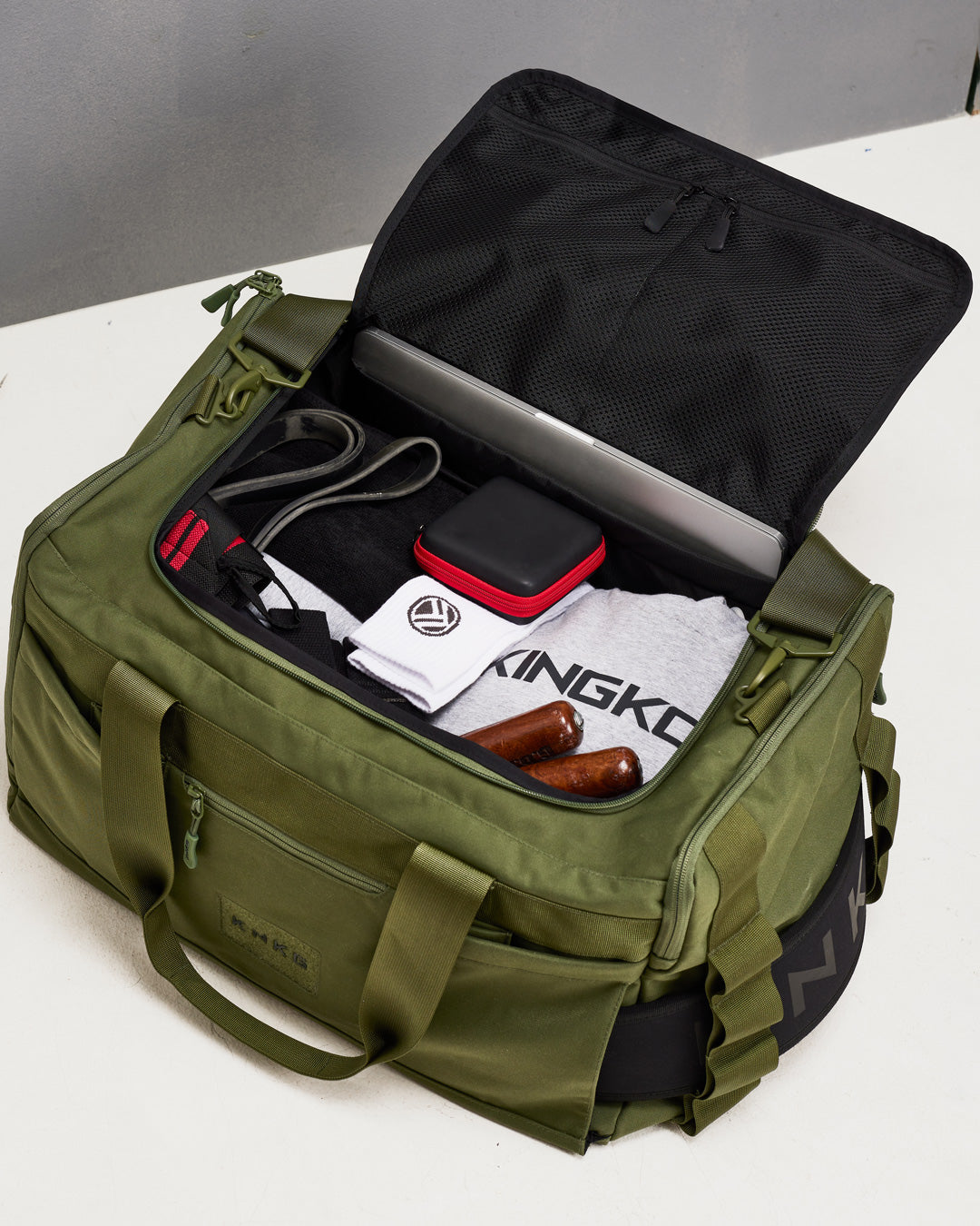 KNKG Core Duffel Green