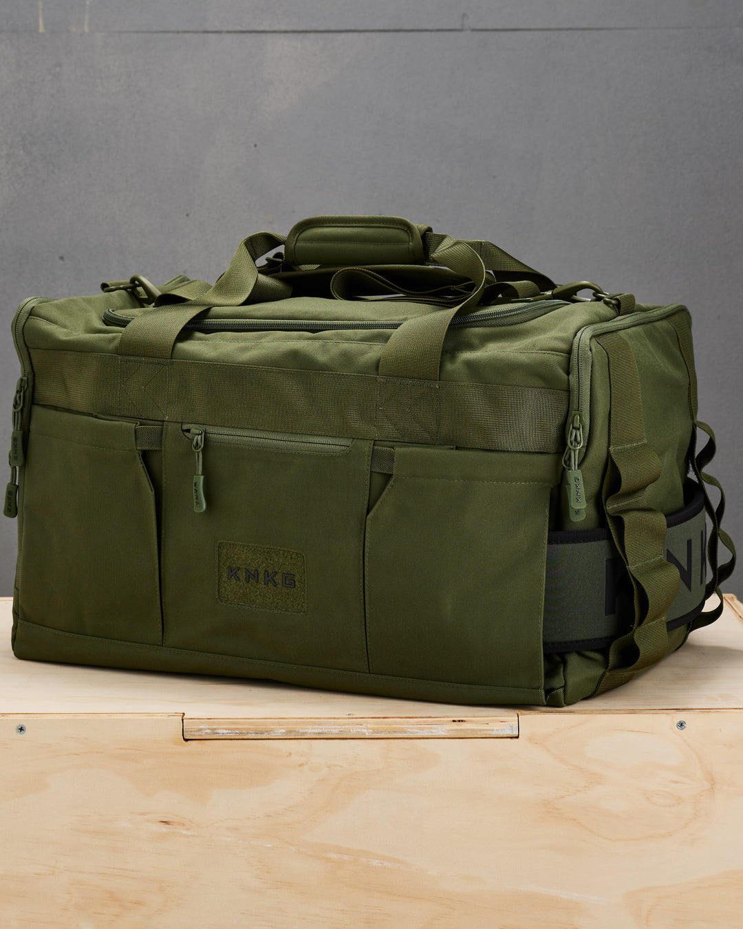 KNKG Core Duffel Green