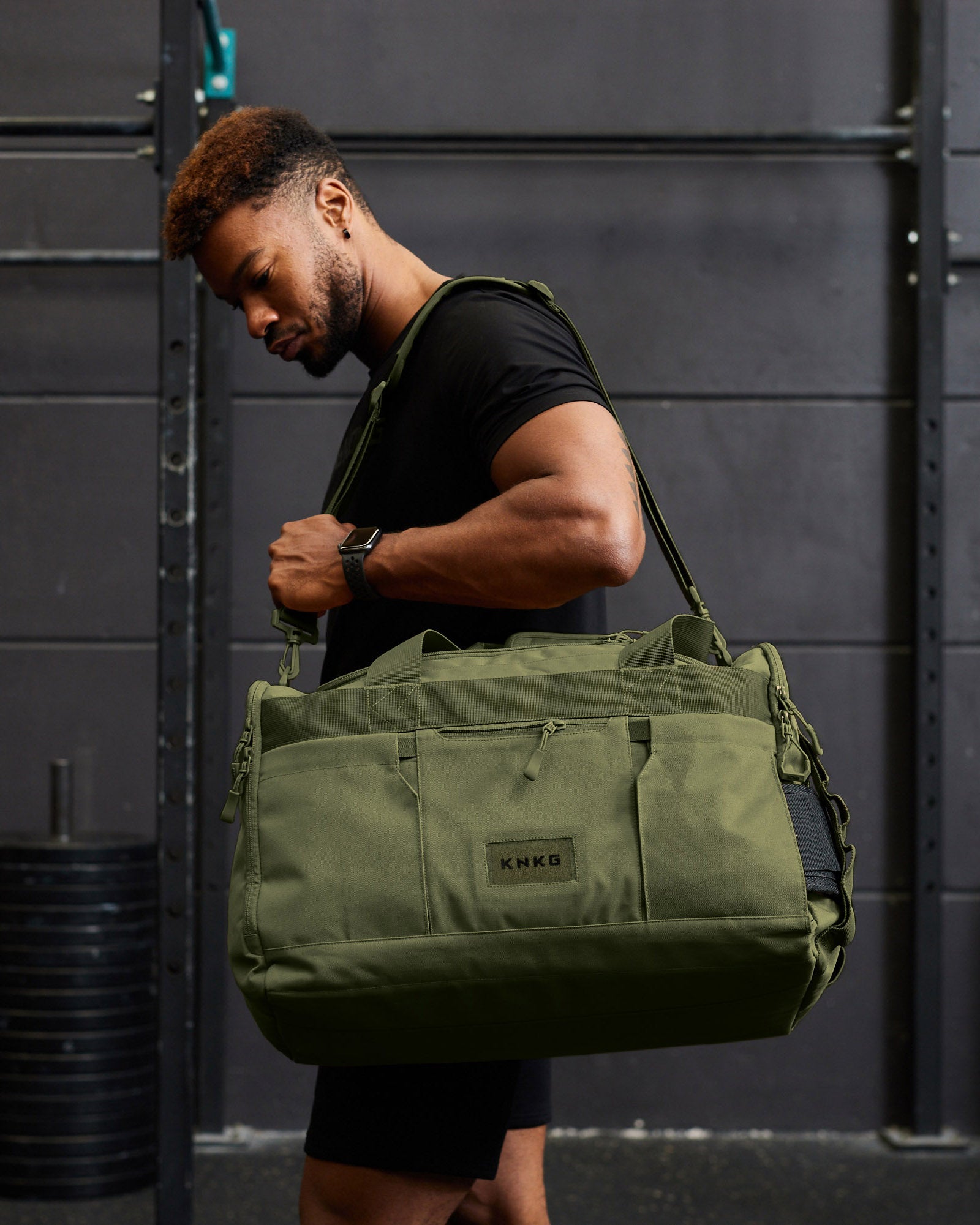 KNKG Core Duffel Green