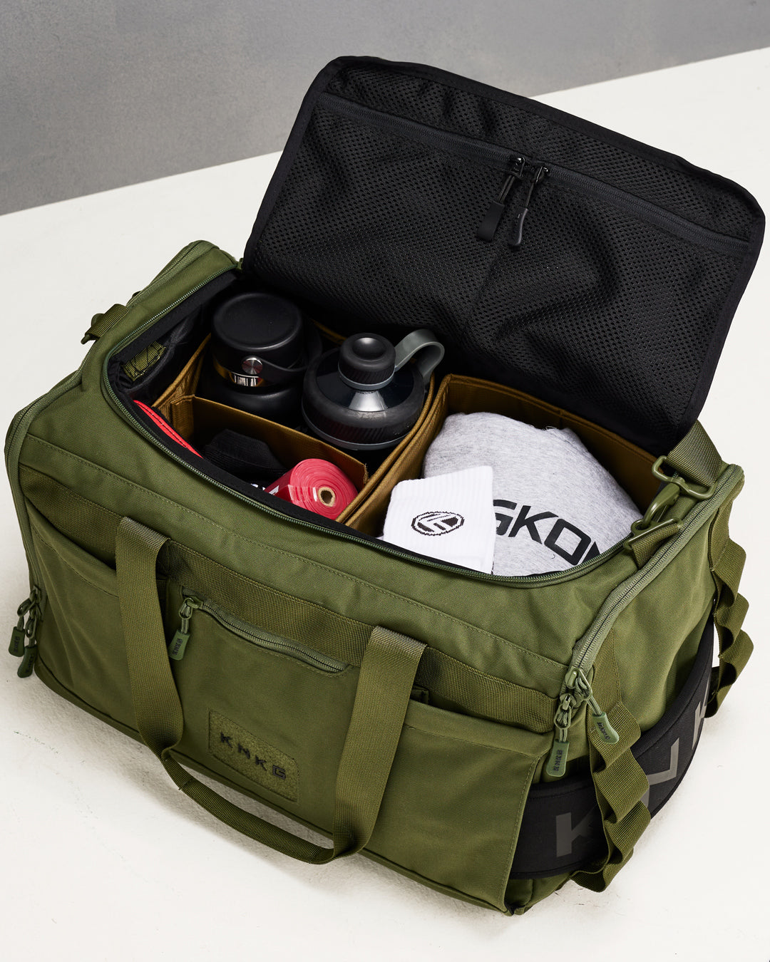 KNKG Core Duffel Green