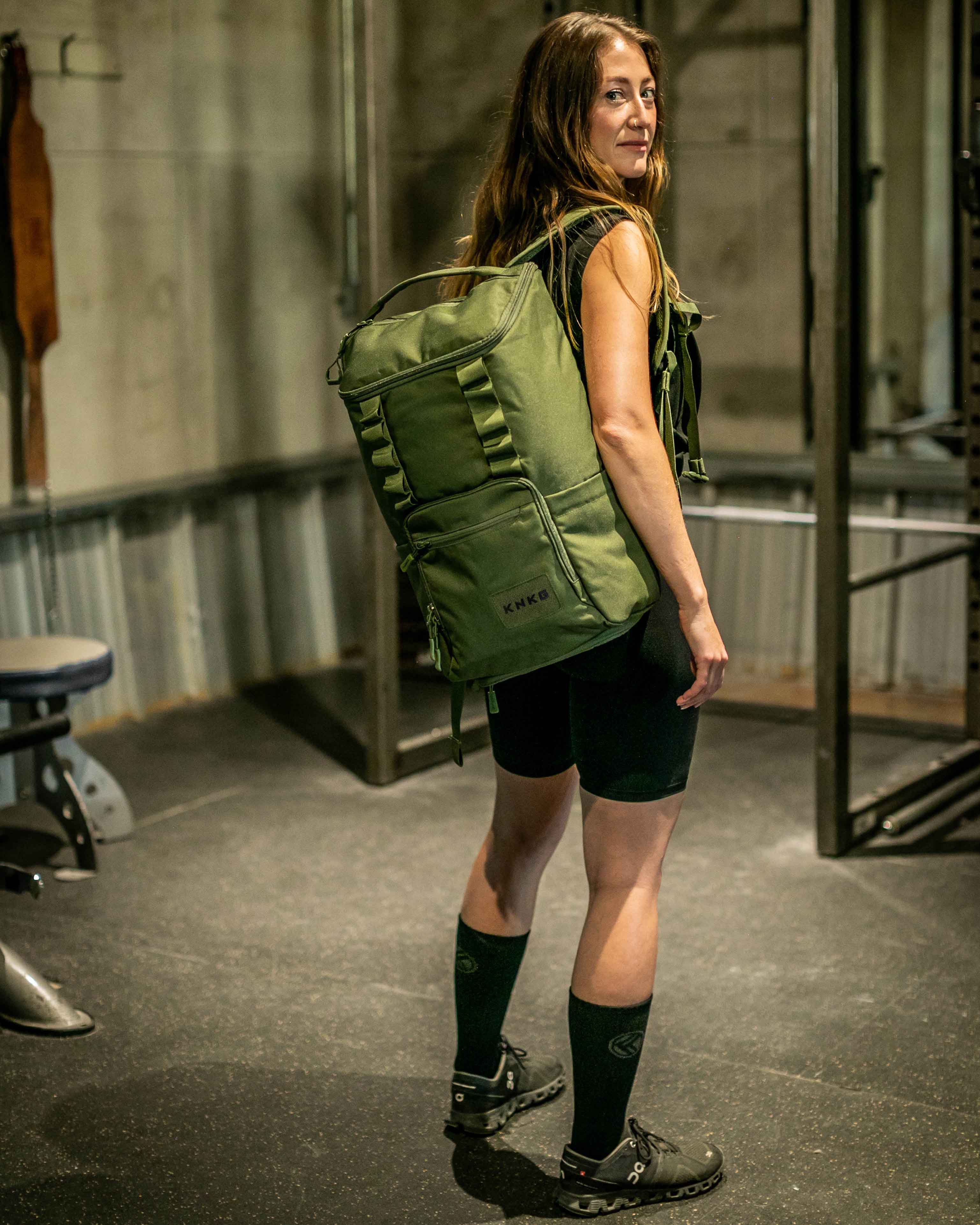 KNKG Core Backpack Green