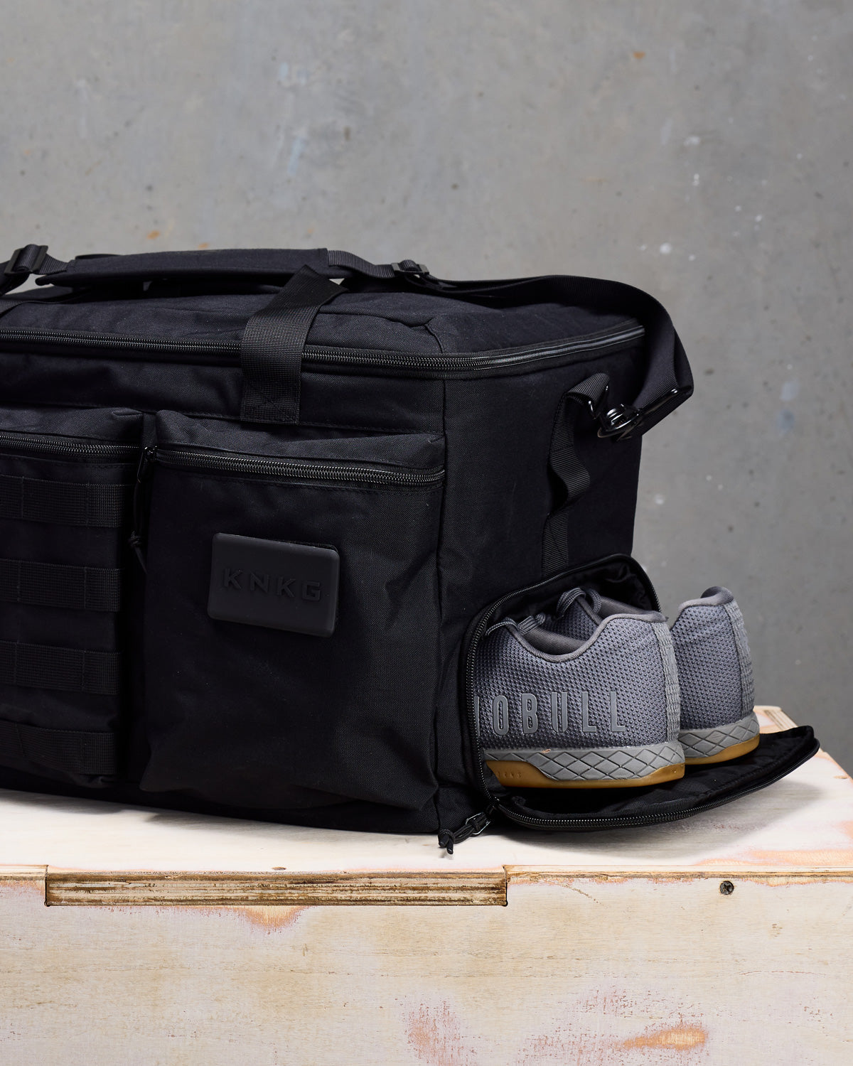 KNKG Conquer Duffel Black