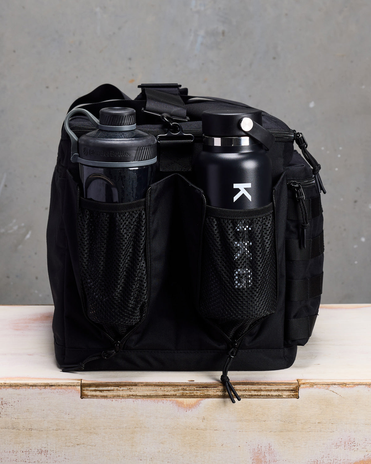 KNKG Conquer Duffel Black