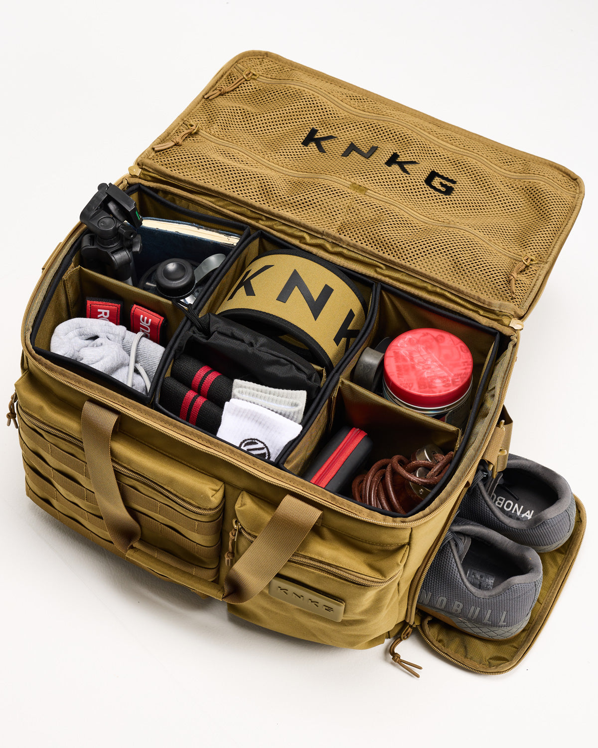 KNKG Conquer Duffel Desert