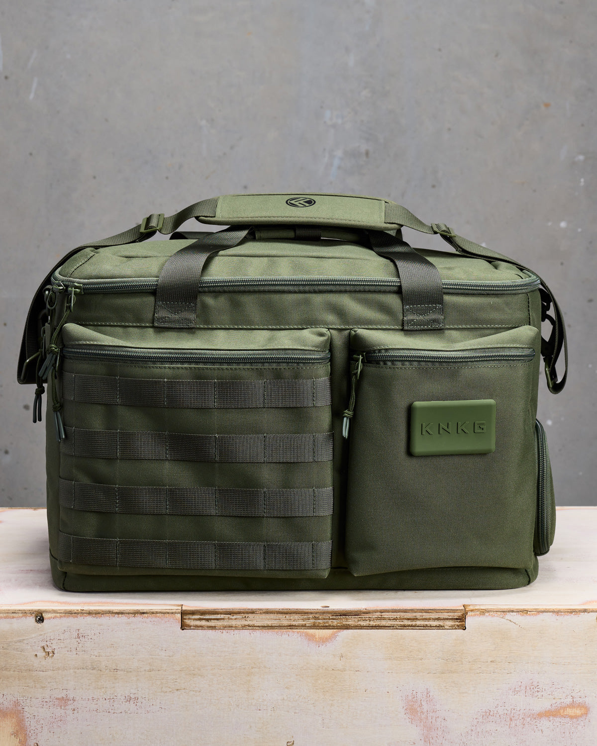 KNKG Conquer Duffel Green