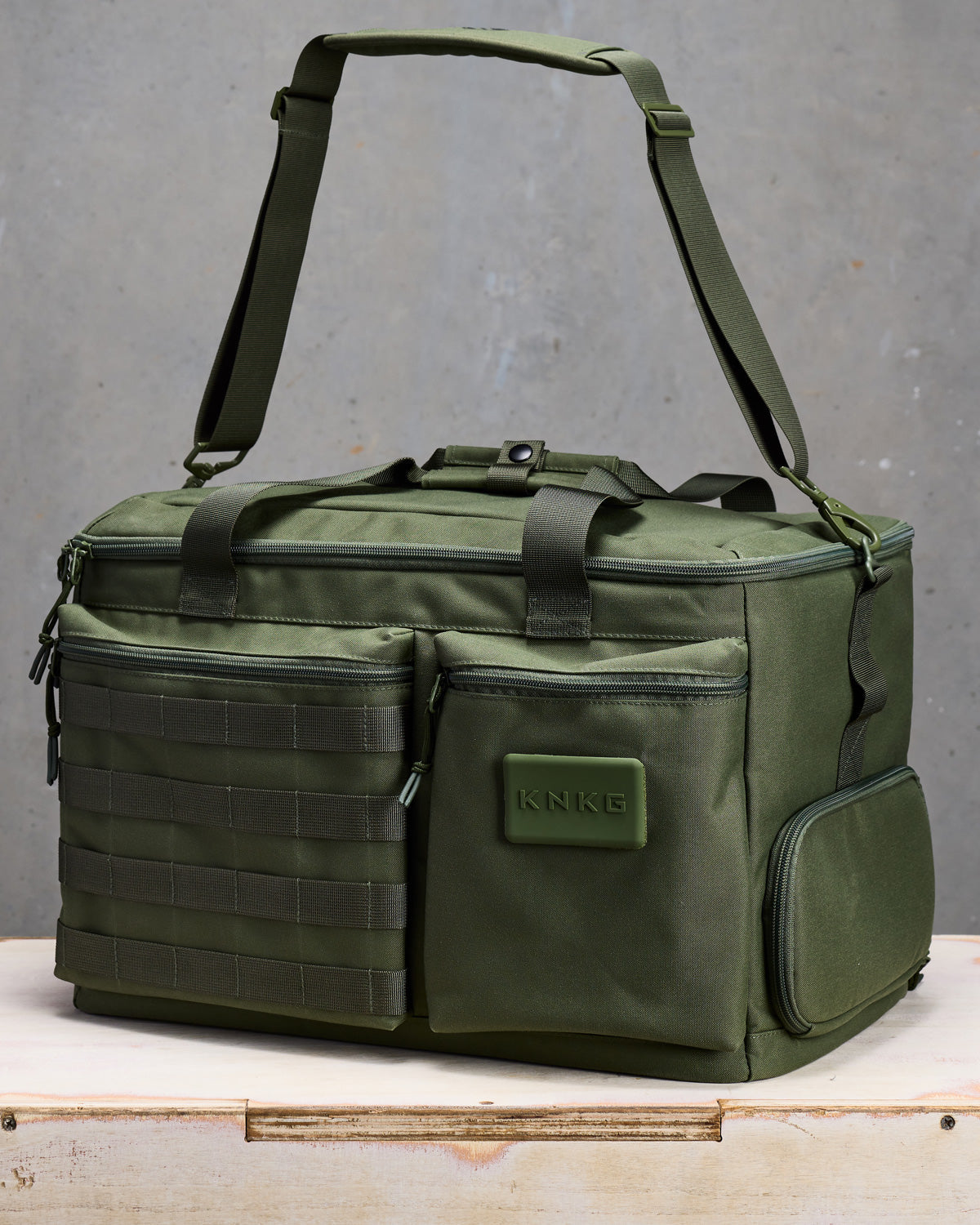 KNKG Conquer Duffel Green