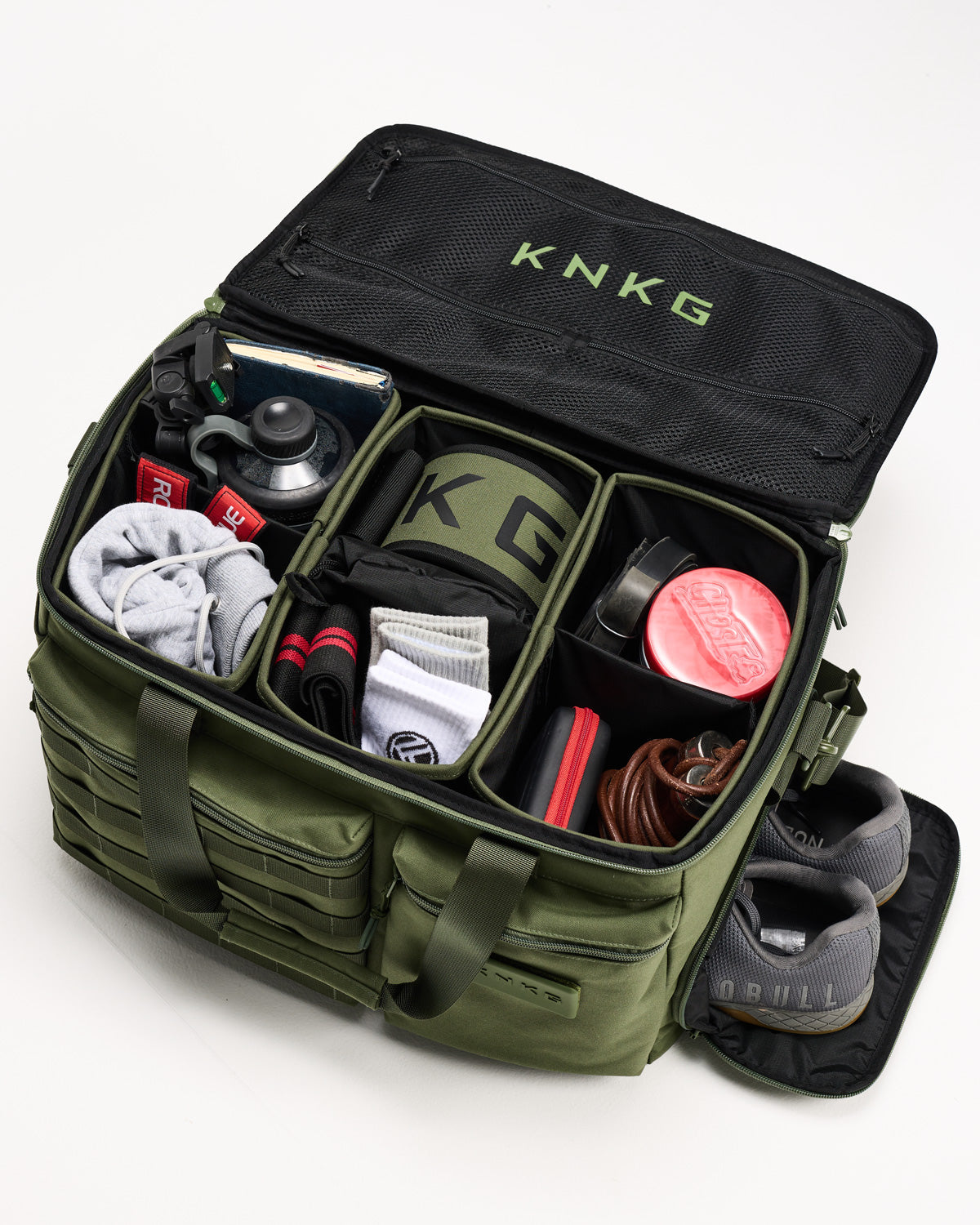 KNKG Conquer Duffel Green