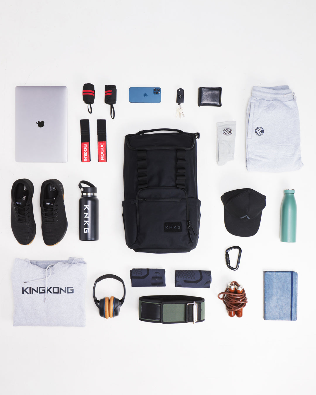 KNKG Core Backpack Black