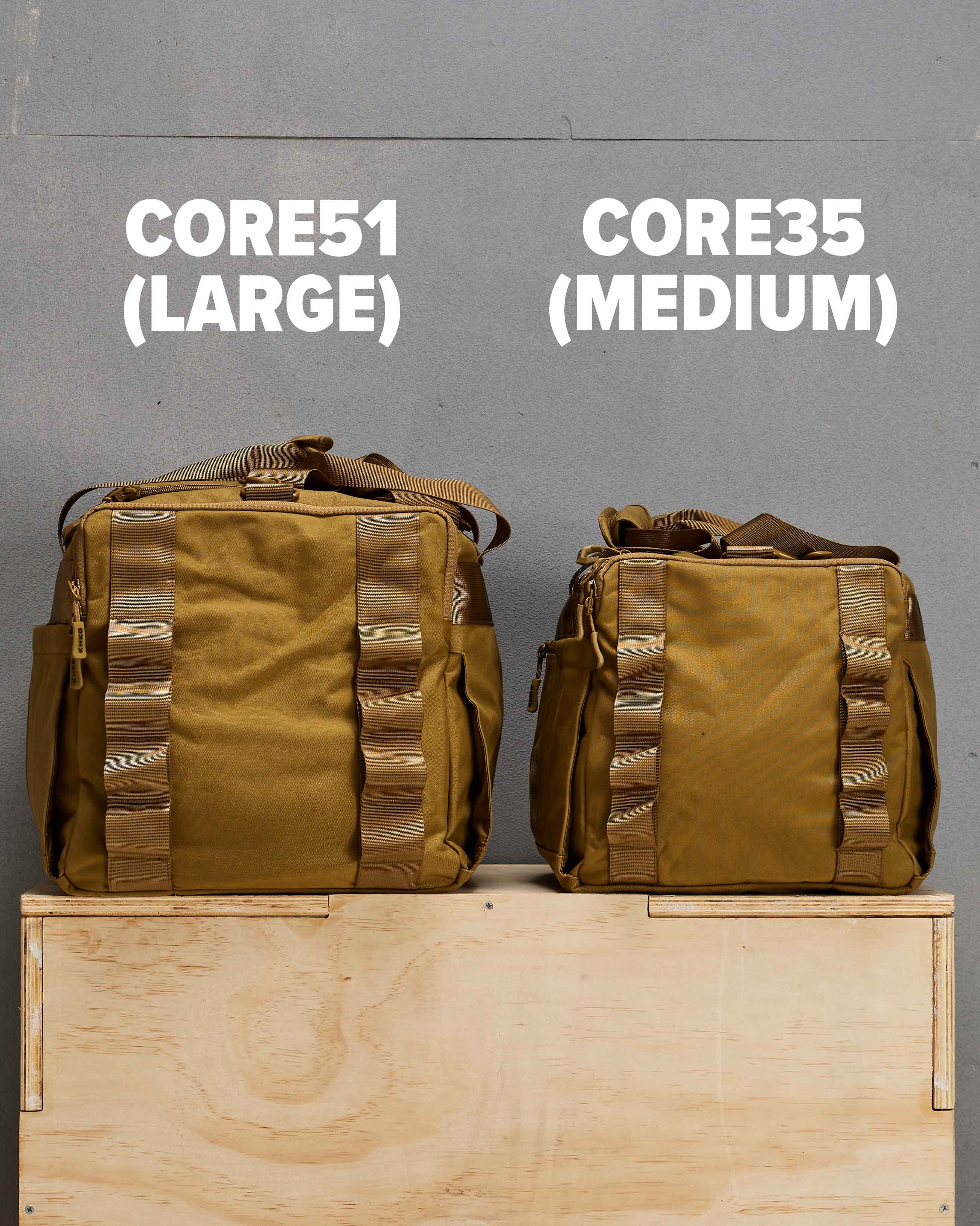 KNKG Core Duffel Desert