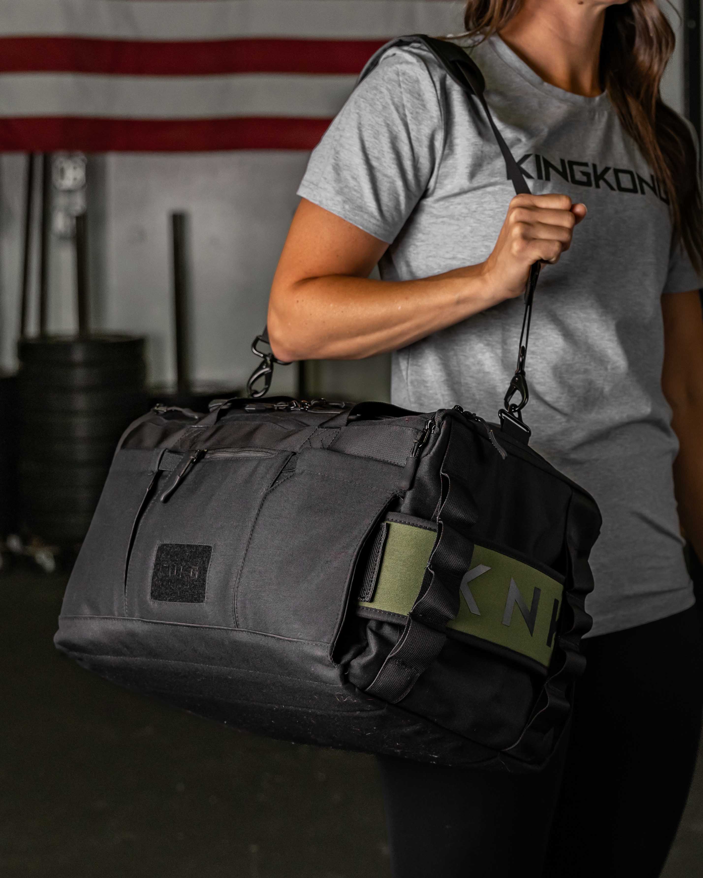 KNKG Core Duffel Black