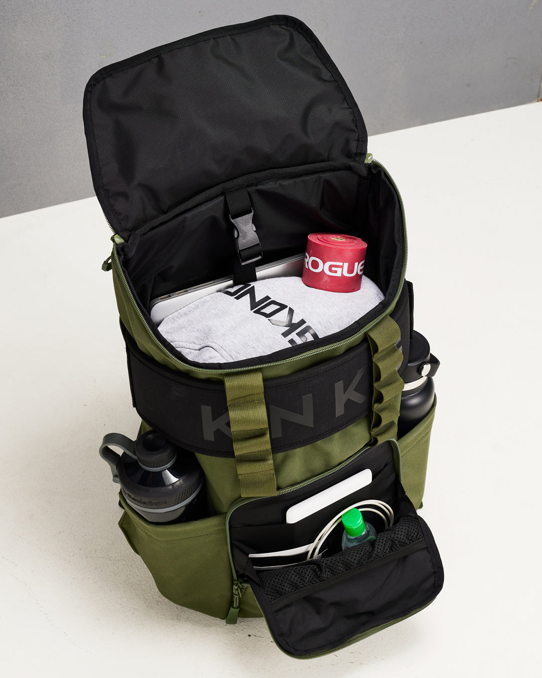 KNKG Core Backpack Green