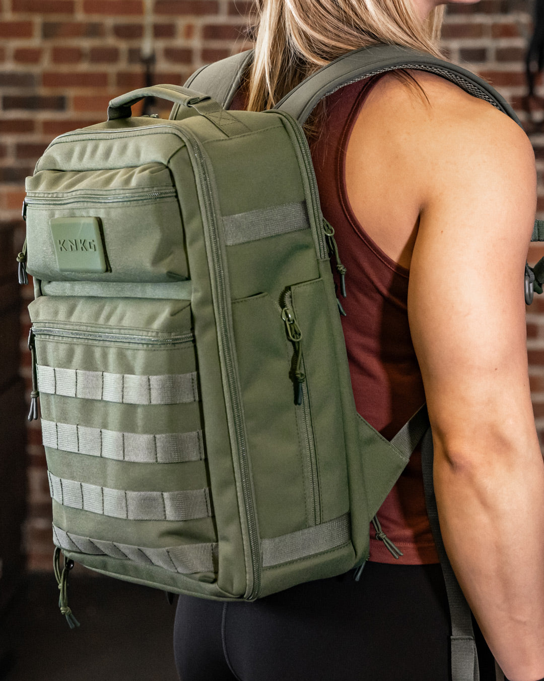 King Kong KNKG Core Backpack Green