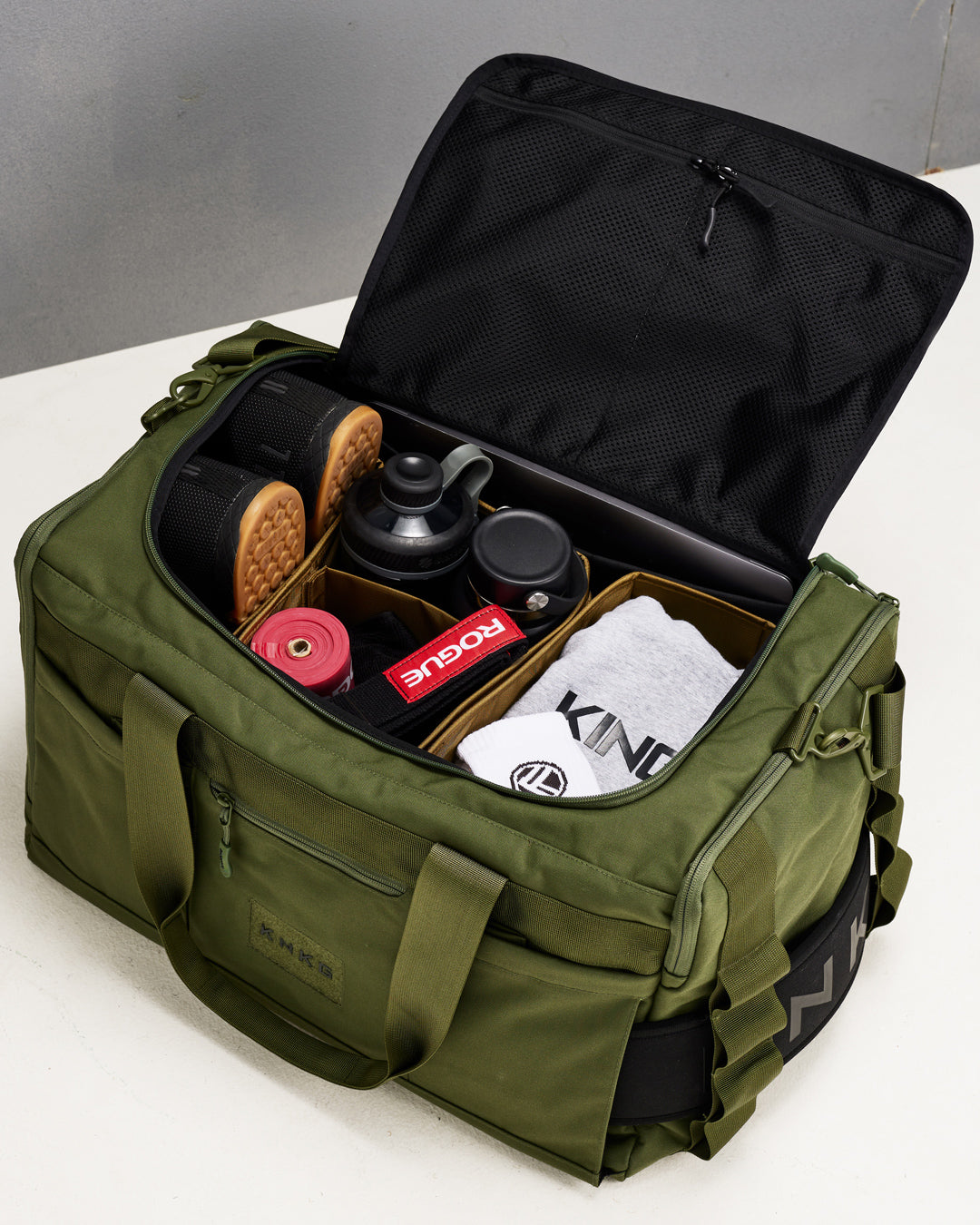 KNKG Core Duffel Green