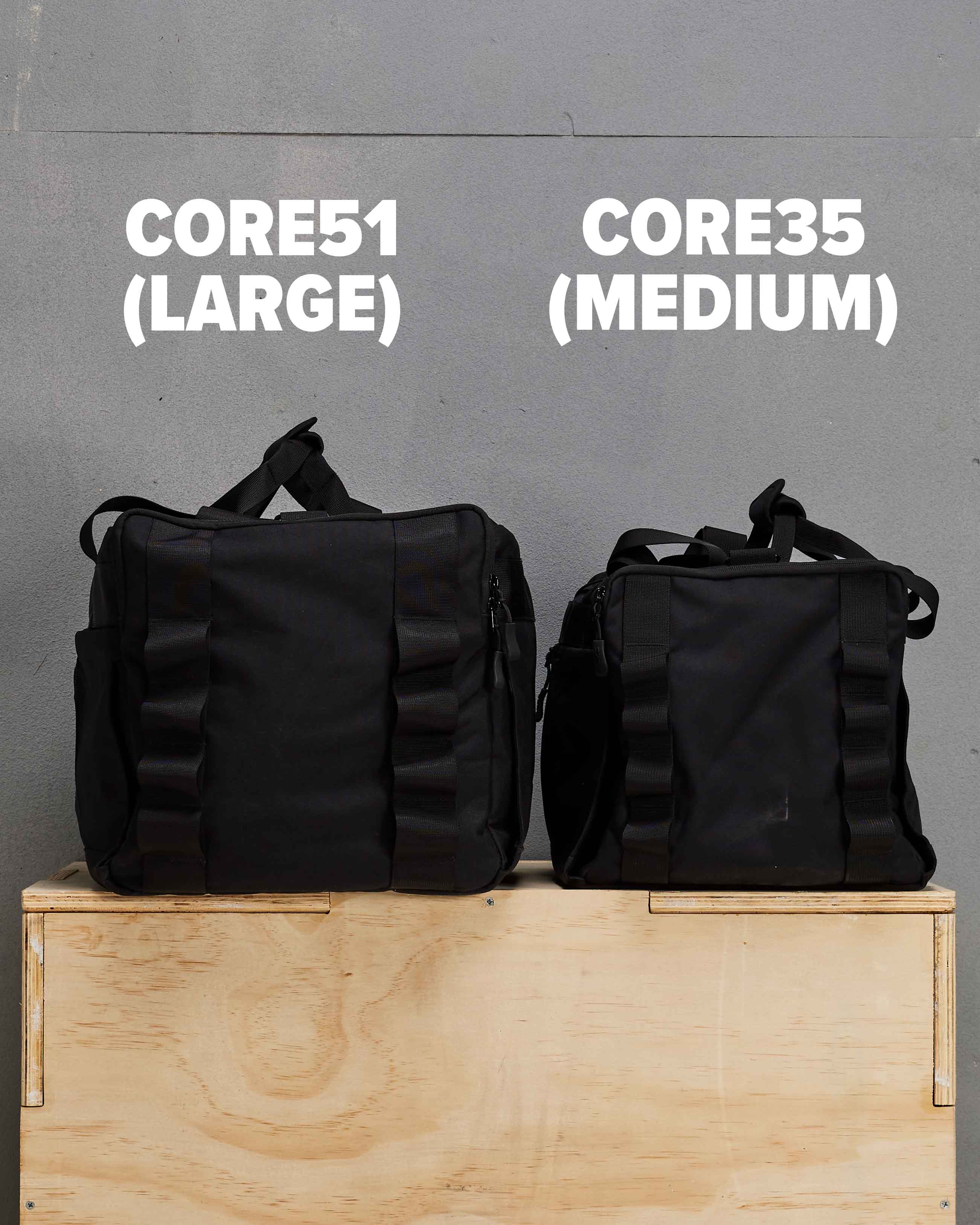 KNKG Core Duffel Black