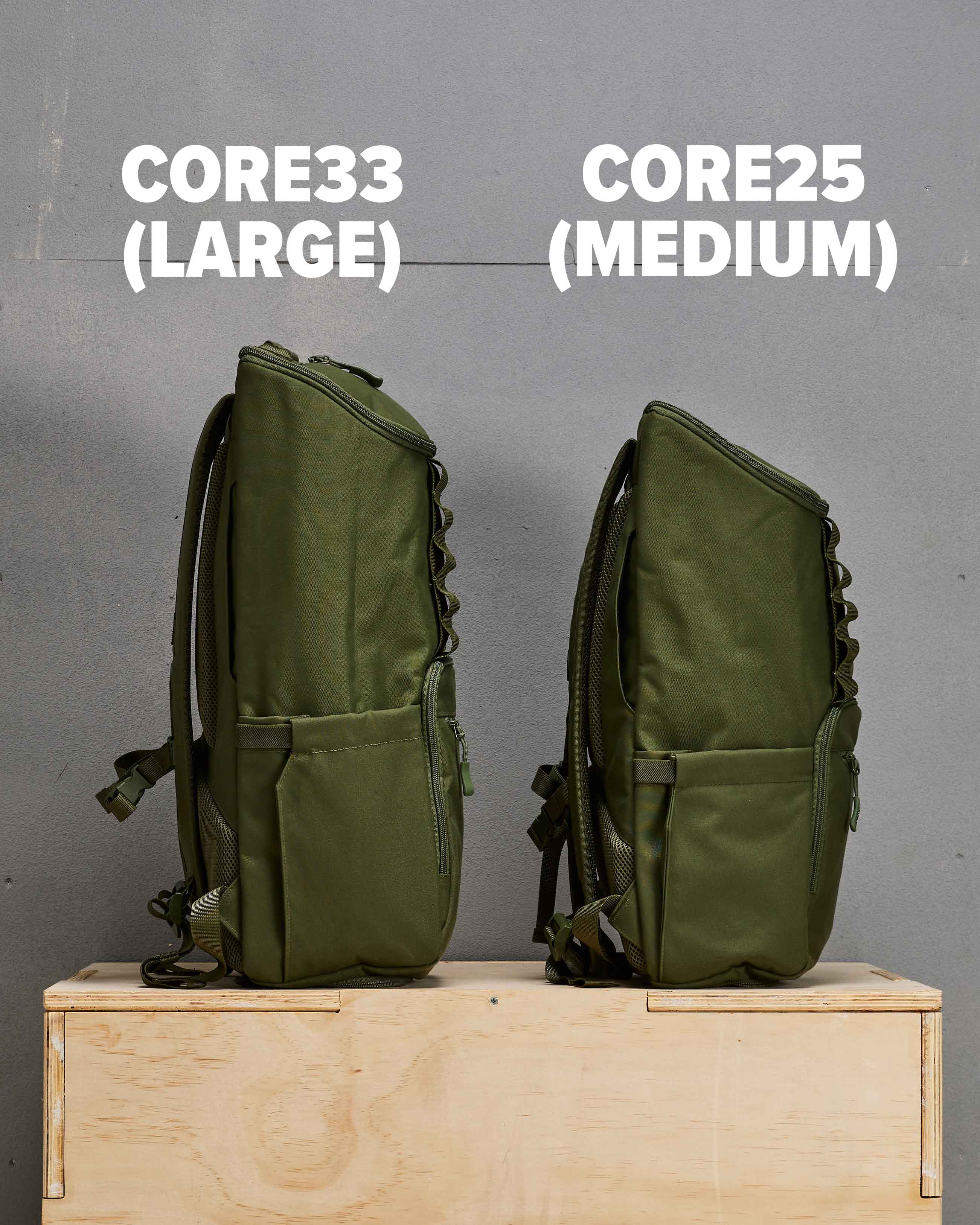 KNKG Core Backpack Green