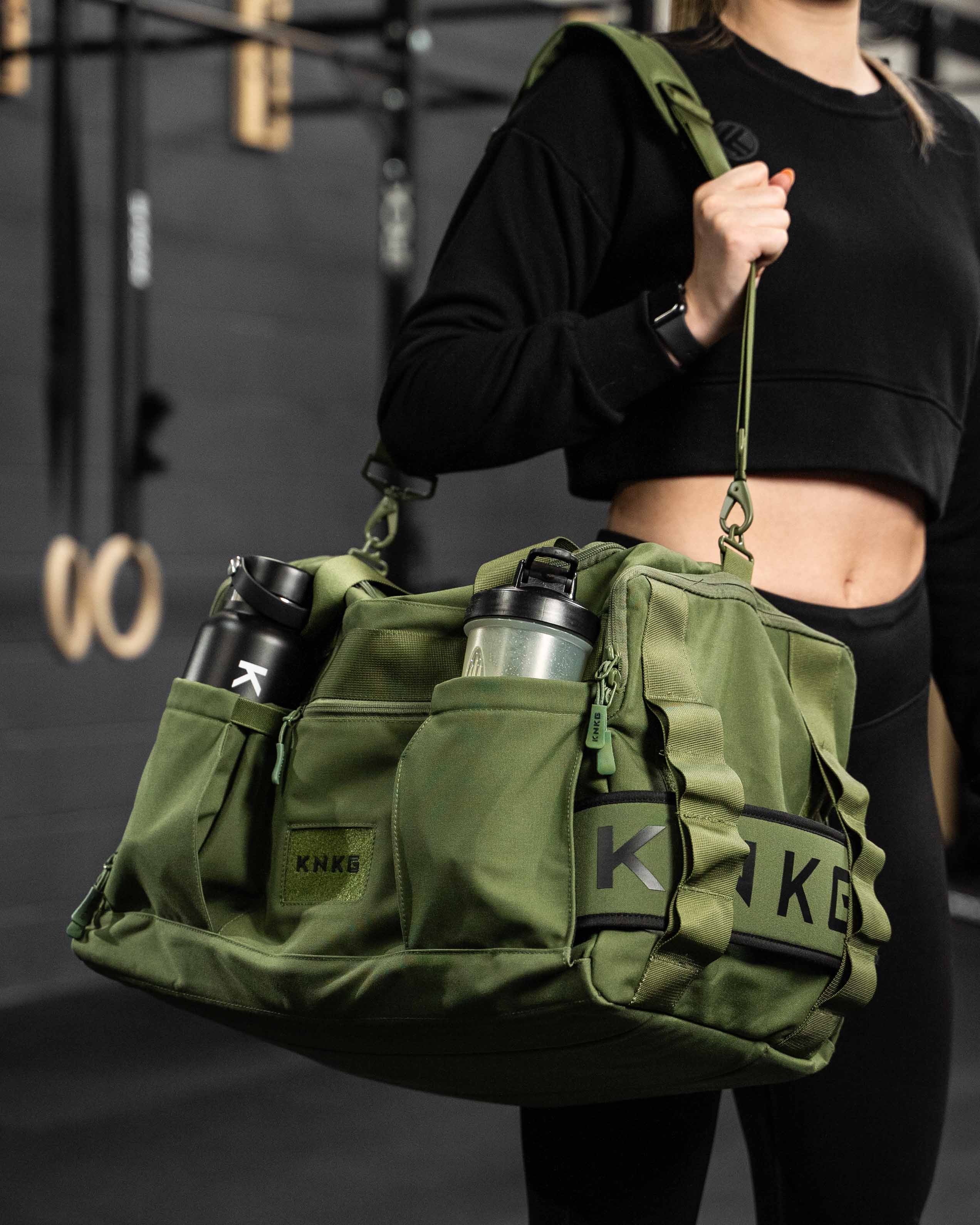 KNKG Core Duffel Green