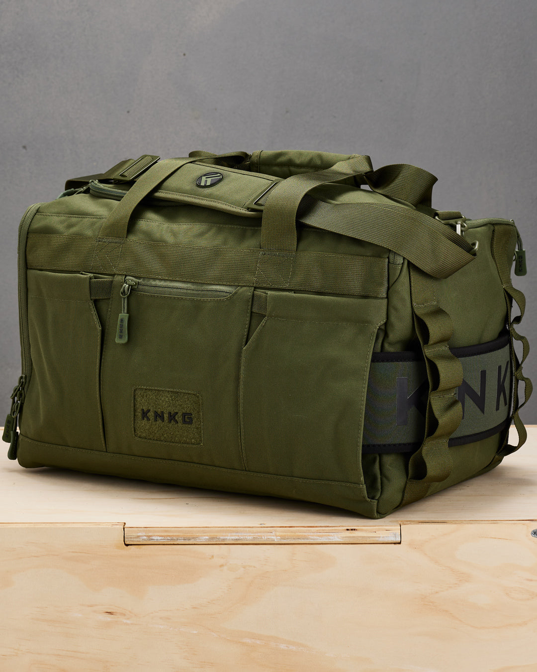 KNKG Core Duffel Green