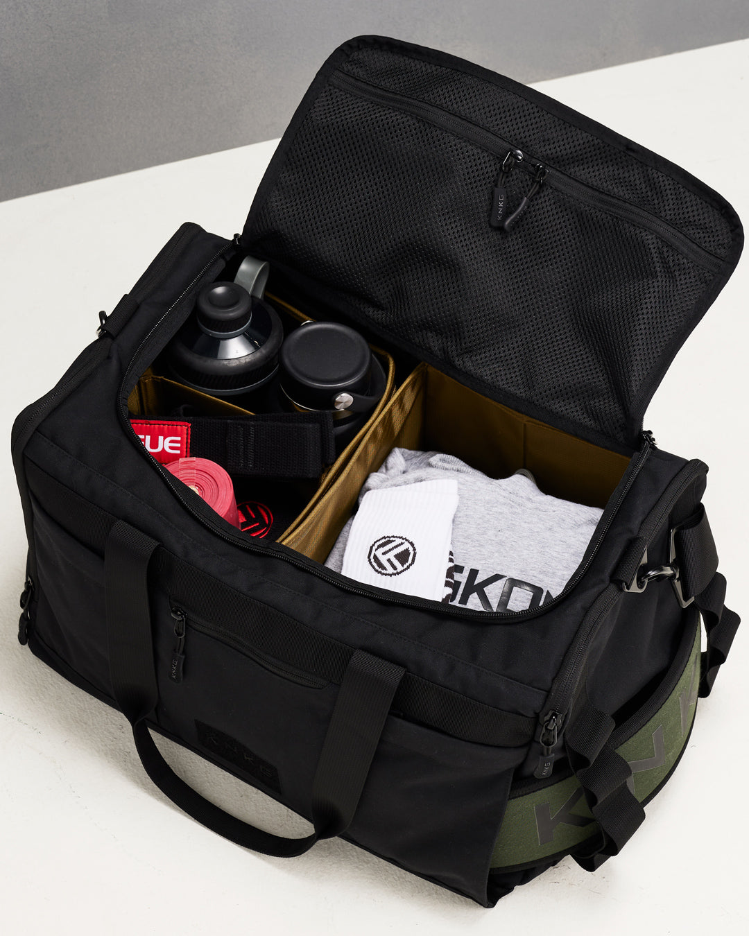 KNKG Core Duffel Black