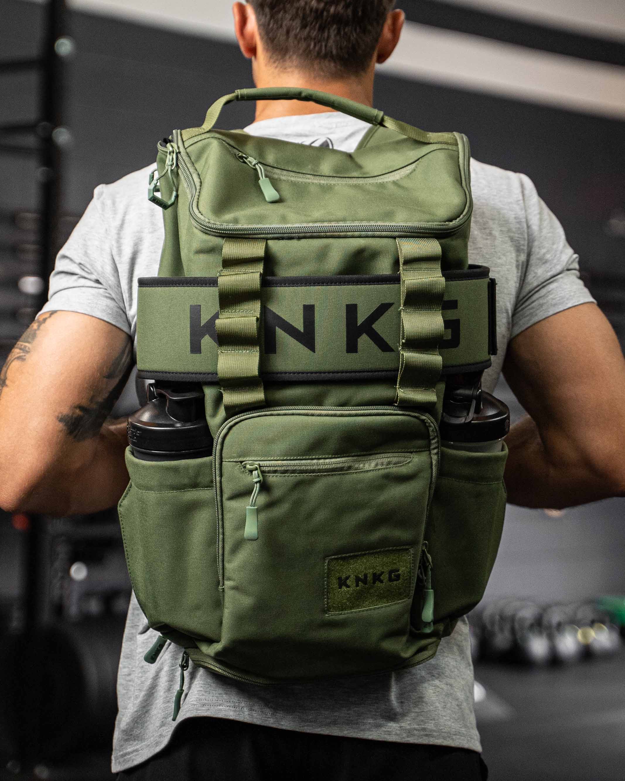 KNKG Core Backpack Green