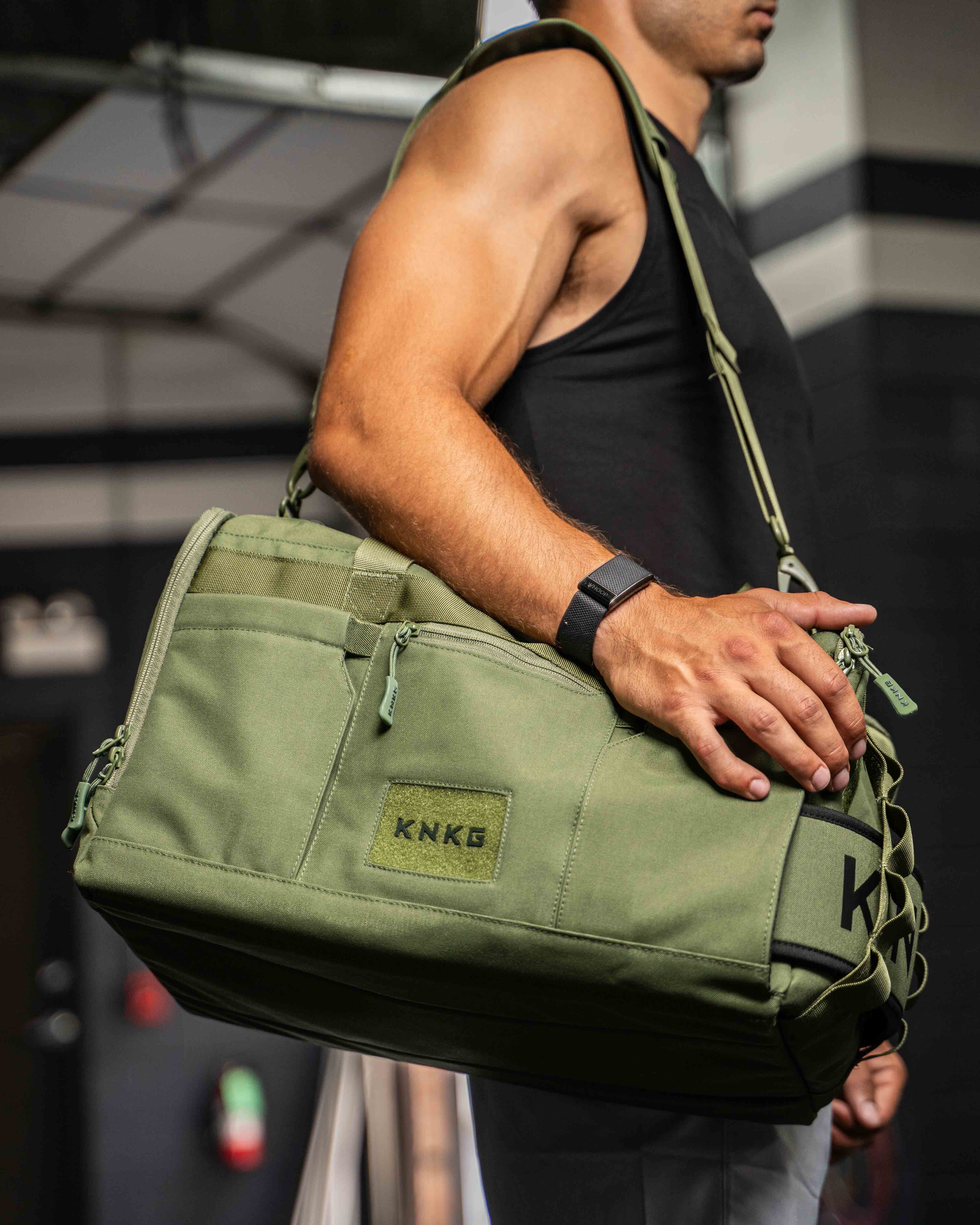 KNKG Core Duffel Green