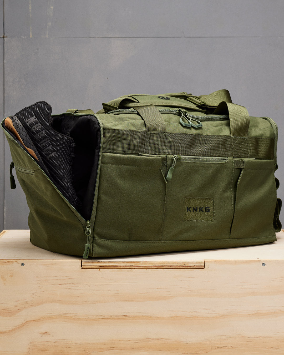 KNKG Core Duffel Green