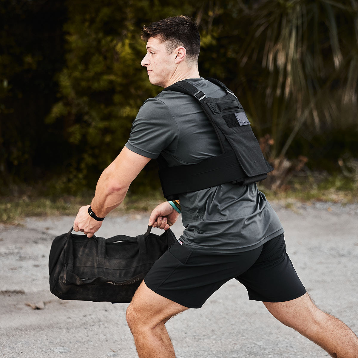 Black GORUCK Training Weight Vest