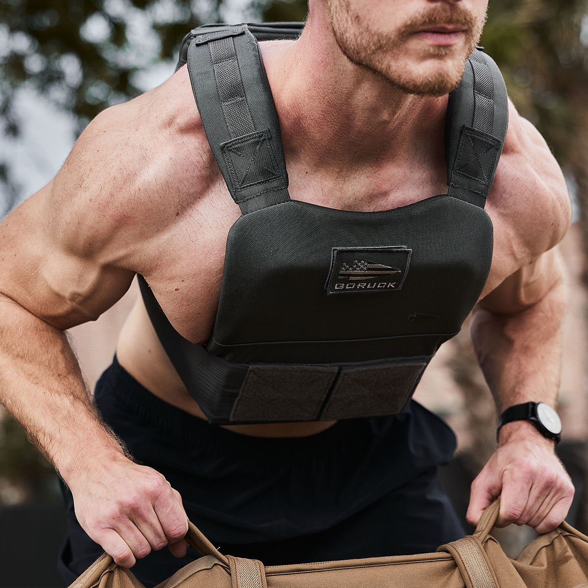 Armor Grey GORUCK Training Weight Vest