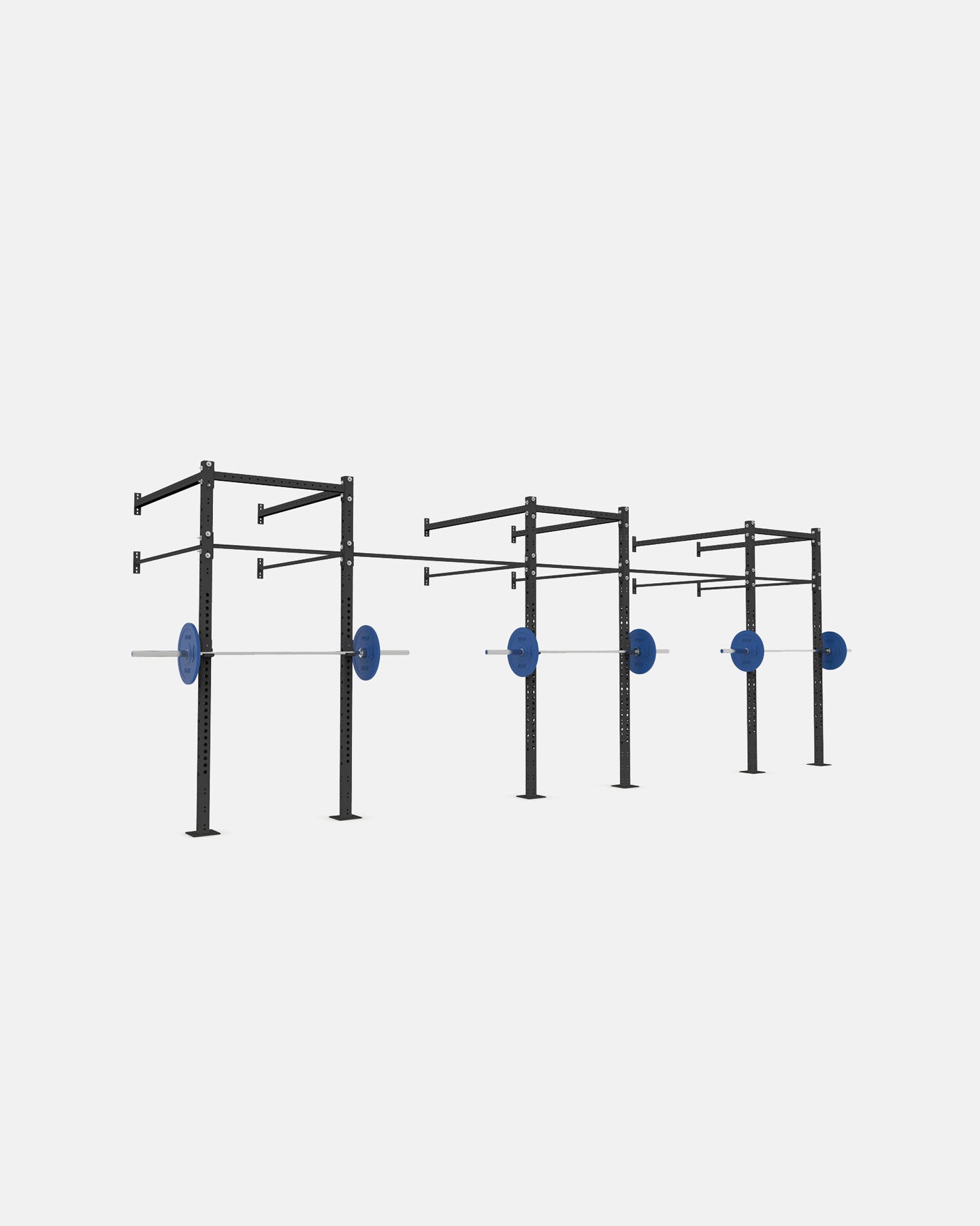 pull-up pullup rig for crossfit gym wallmount